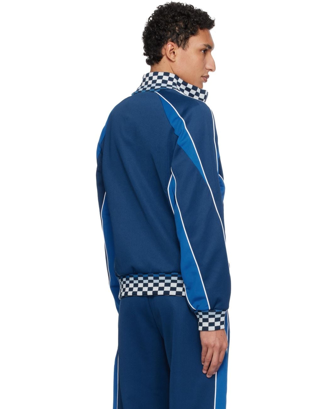 Casablanca Blue Cyber Track Jacket for men