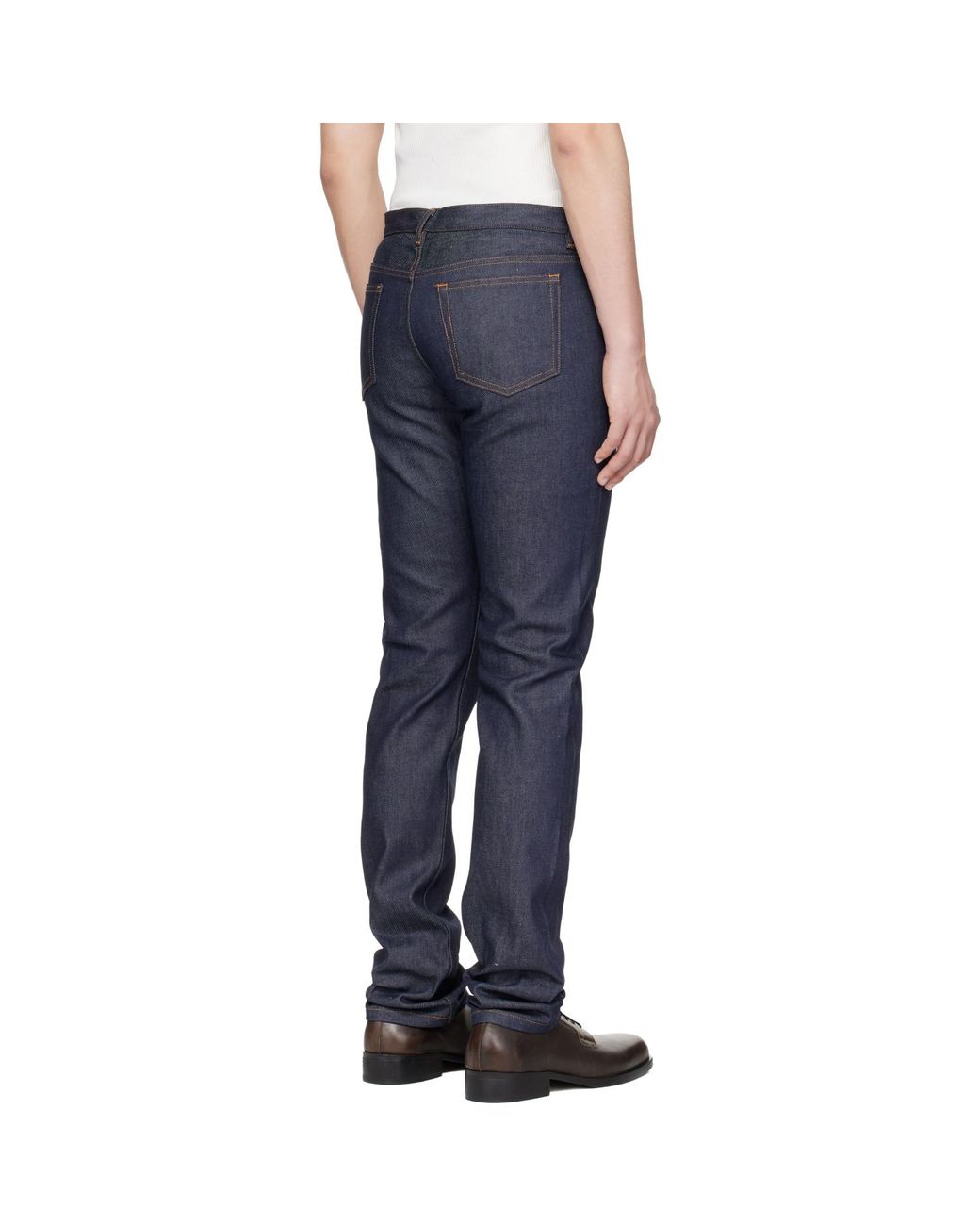 A.P.C. Blue Petit Standard Jeans for men