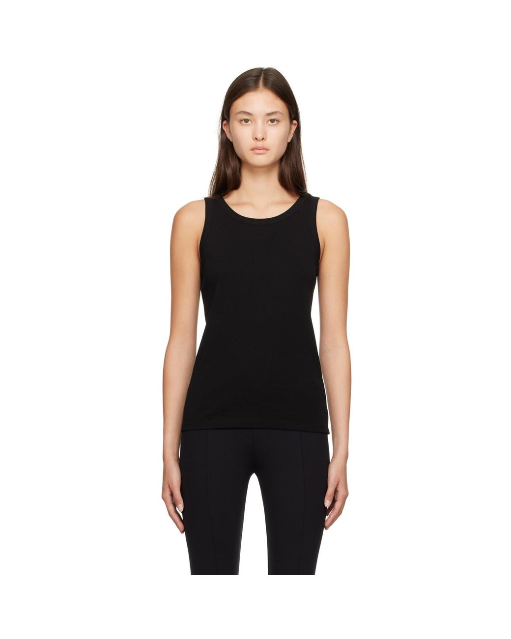 The Row Black Frankie's Sleeveless