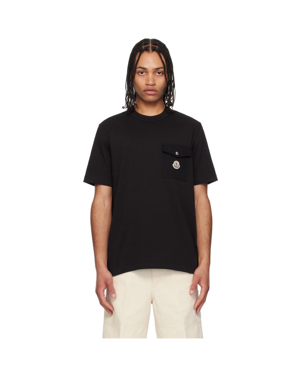 Moncler Black Archivio Ss T-Shirt for men