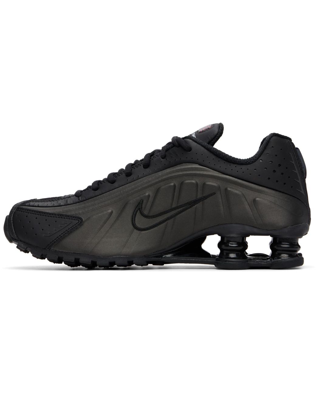 Nike Black Shox R4 Sneakers for men