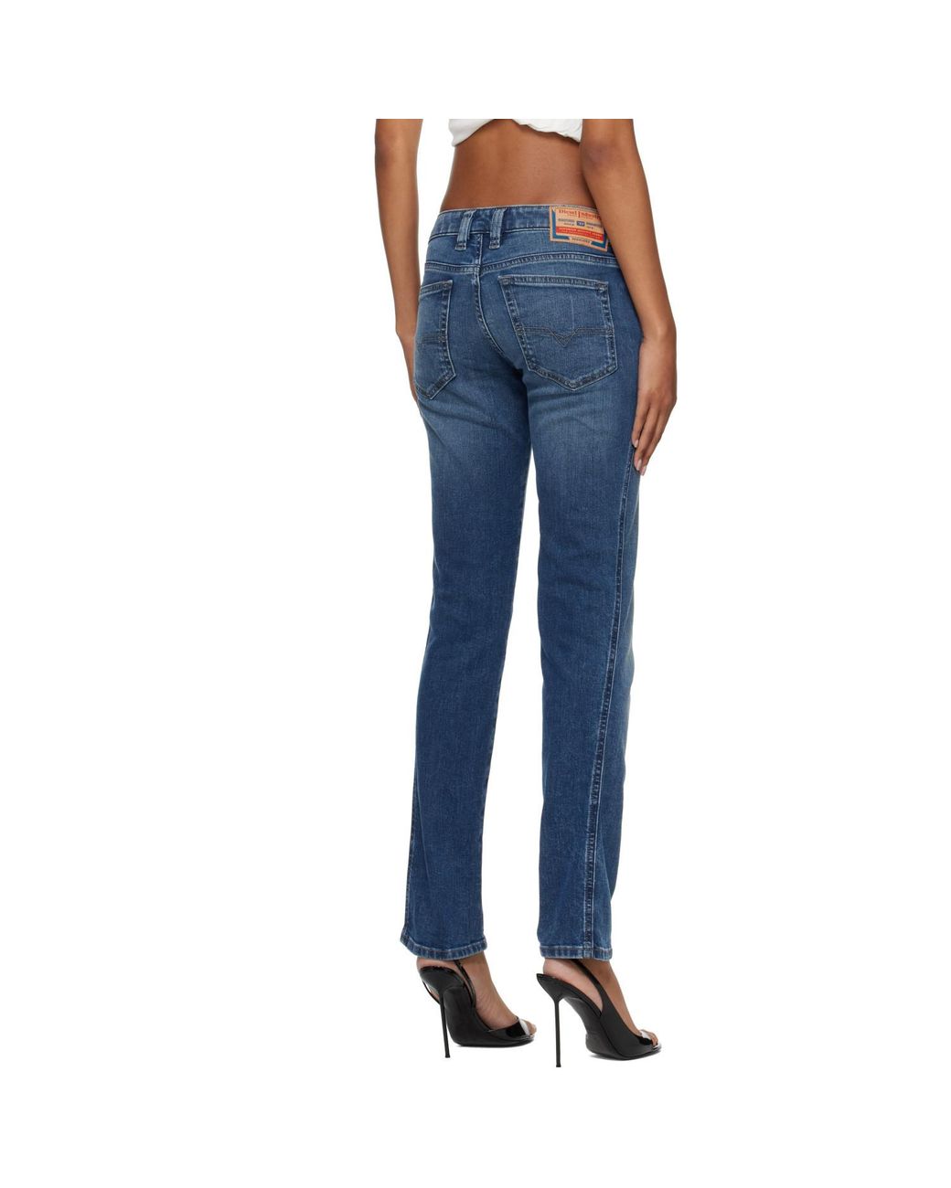 DIESEL Blue Slim Low Waist 1992 D-Jiann Jeans