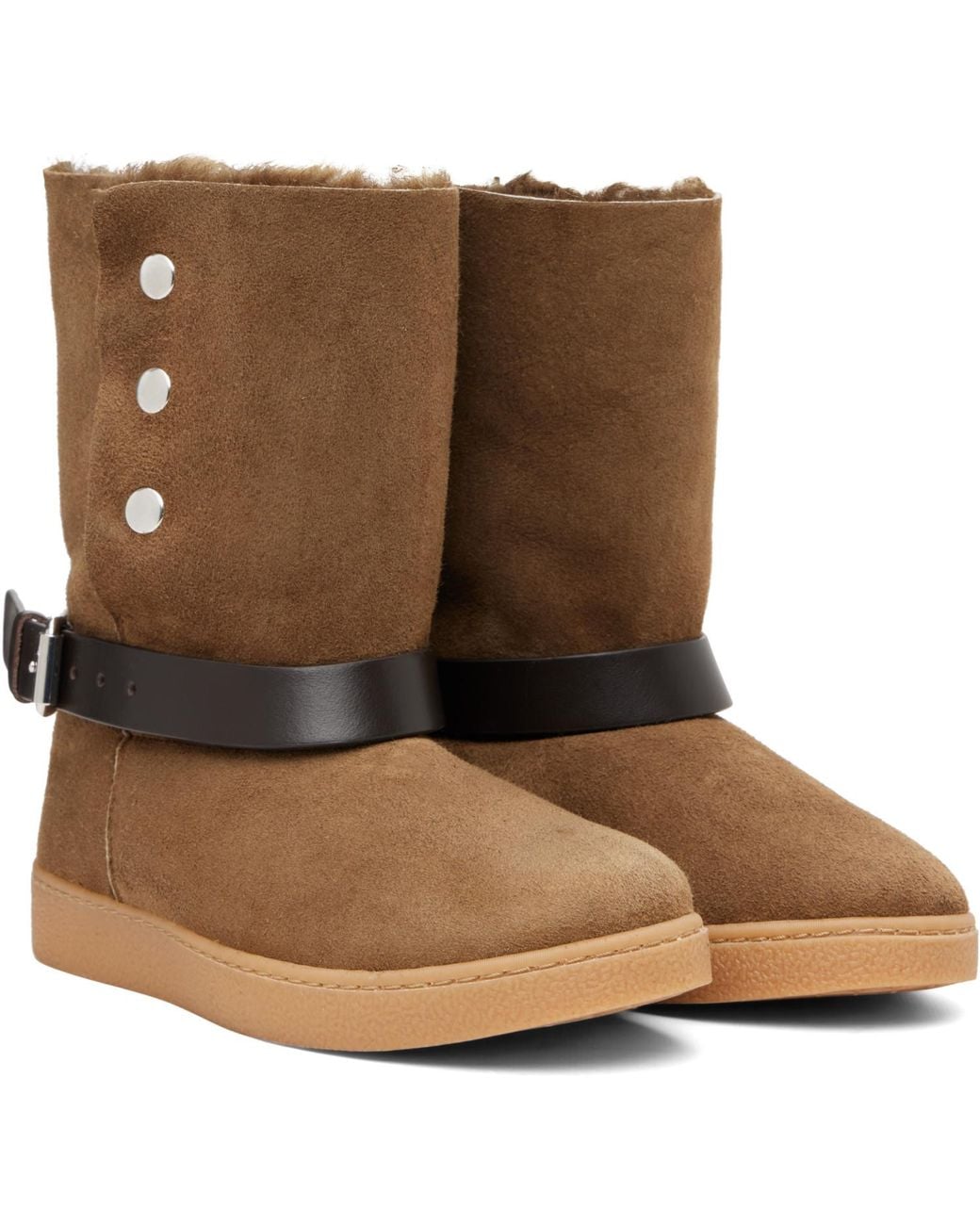 Isabel Marant Brown Nolyz Ankle Boots