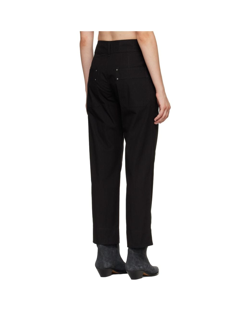 Isabel Marant Black Amandine Trousers