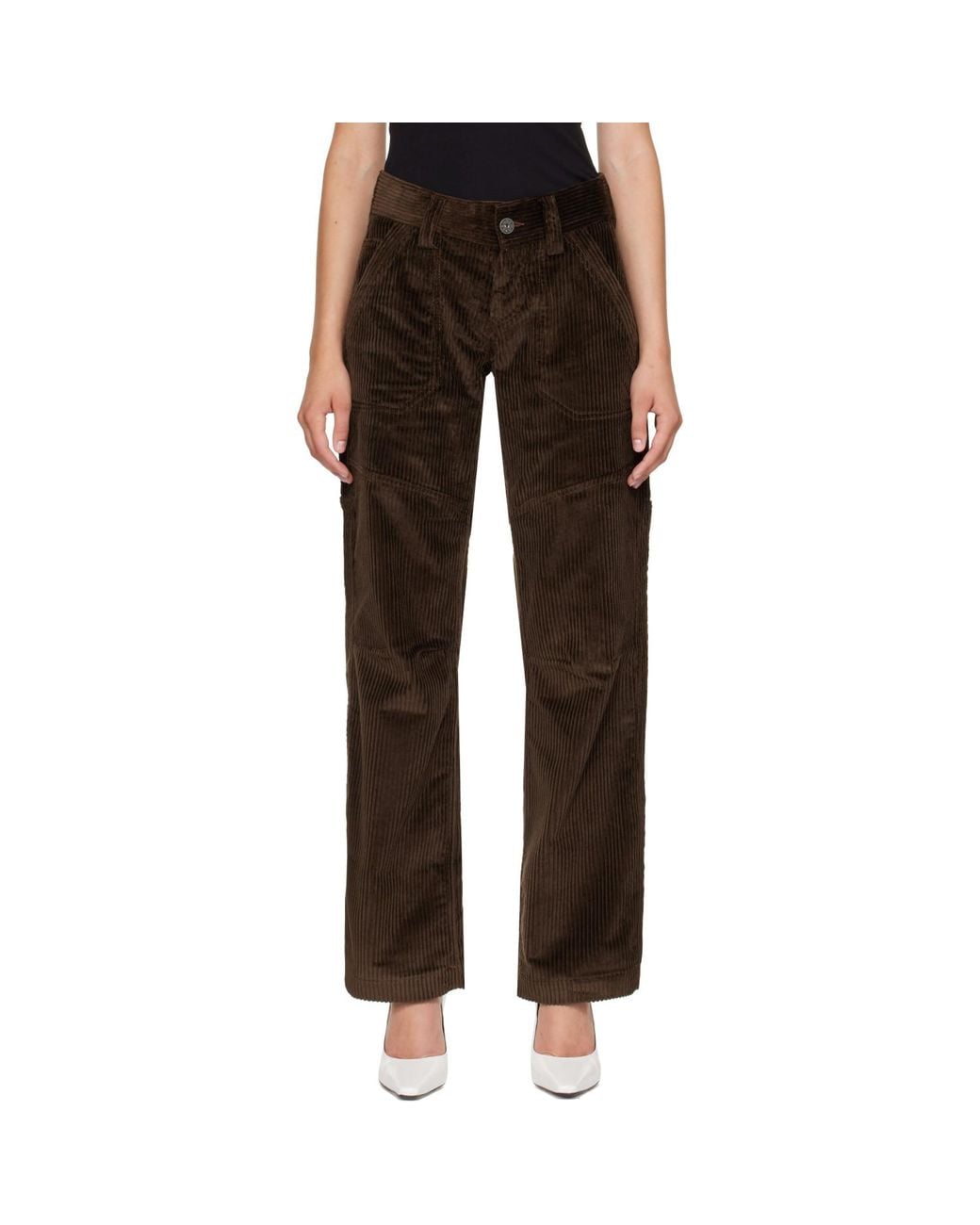 VAQUERA Brown Corduroy Trousers