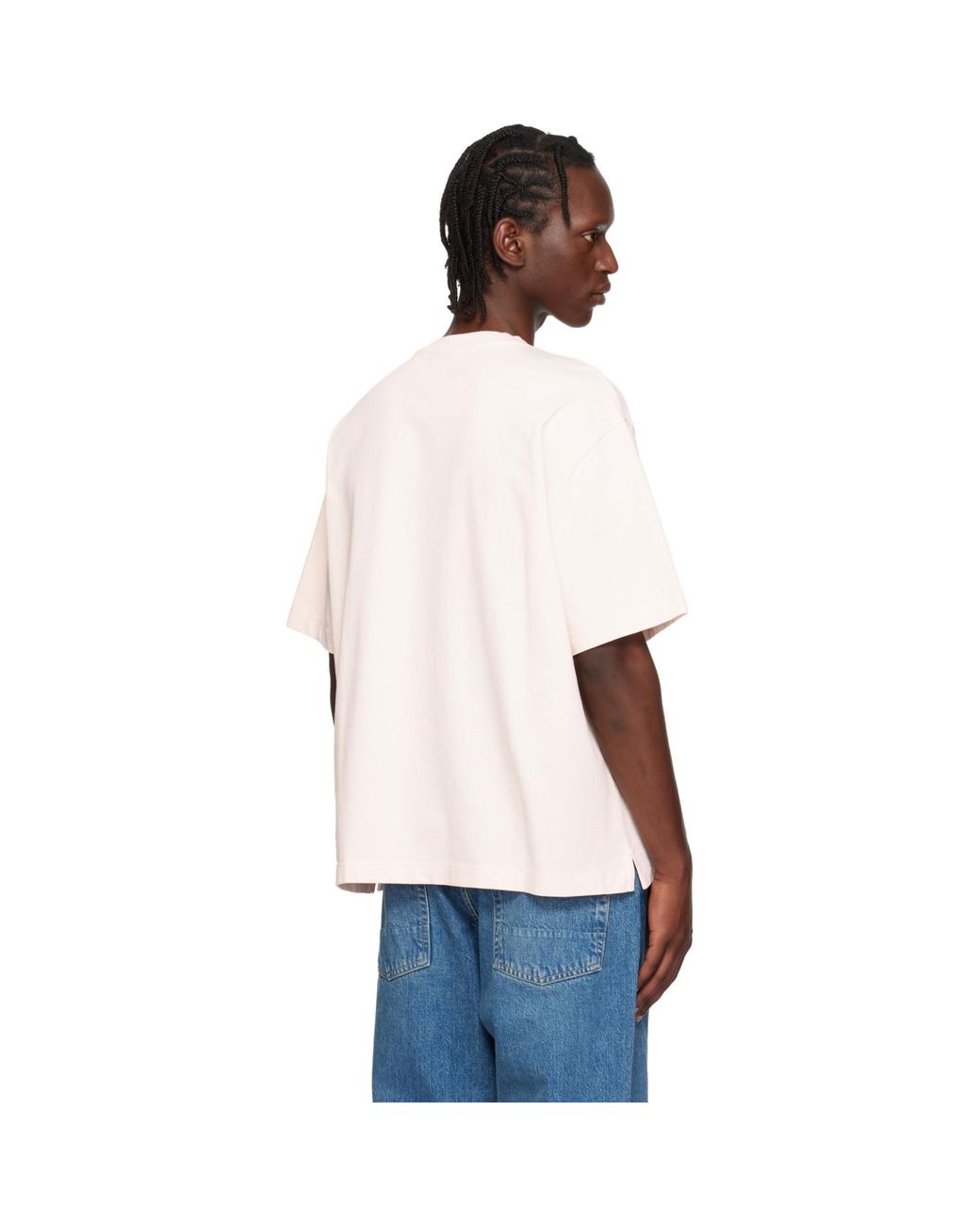 Maison Kitsuné Fox Head Oversize T-Shirt for Men | Lyst