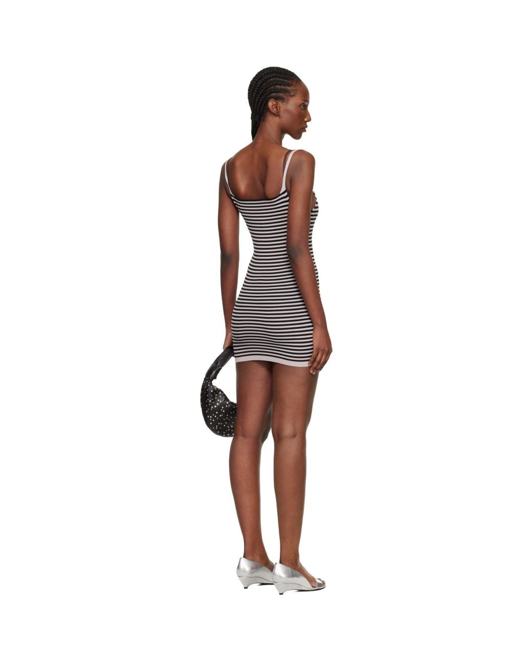 GIMAGUAS Black Taupe & Camu Minidress