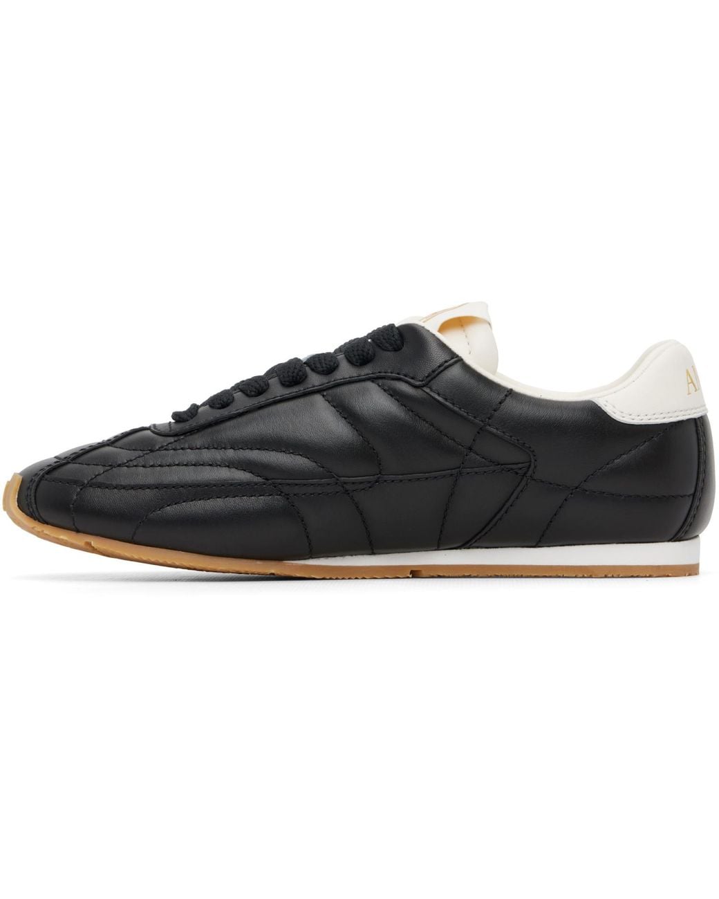 Amiri Black Pacific Football Flat Sneakers