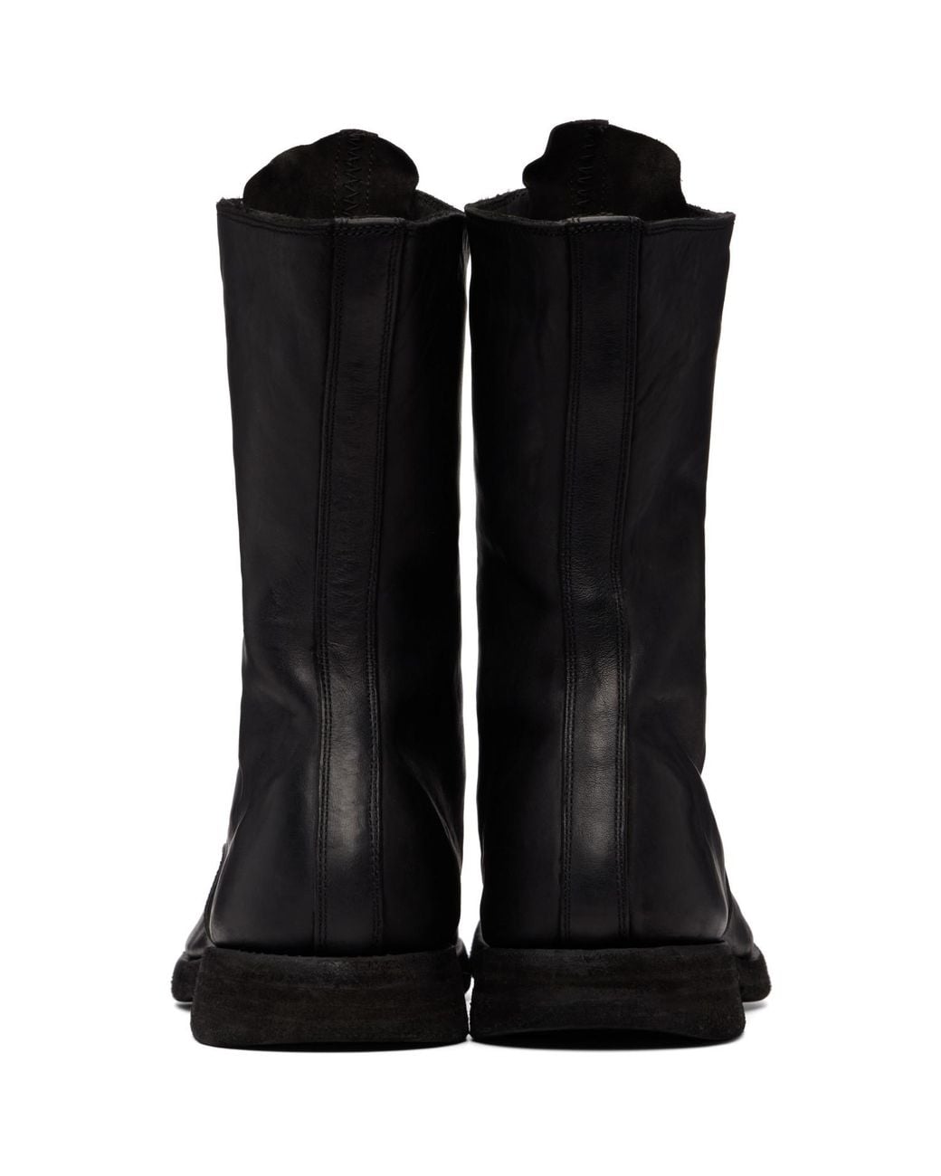Guidi Black 310Wz New Army Double Sole Boots for men