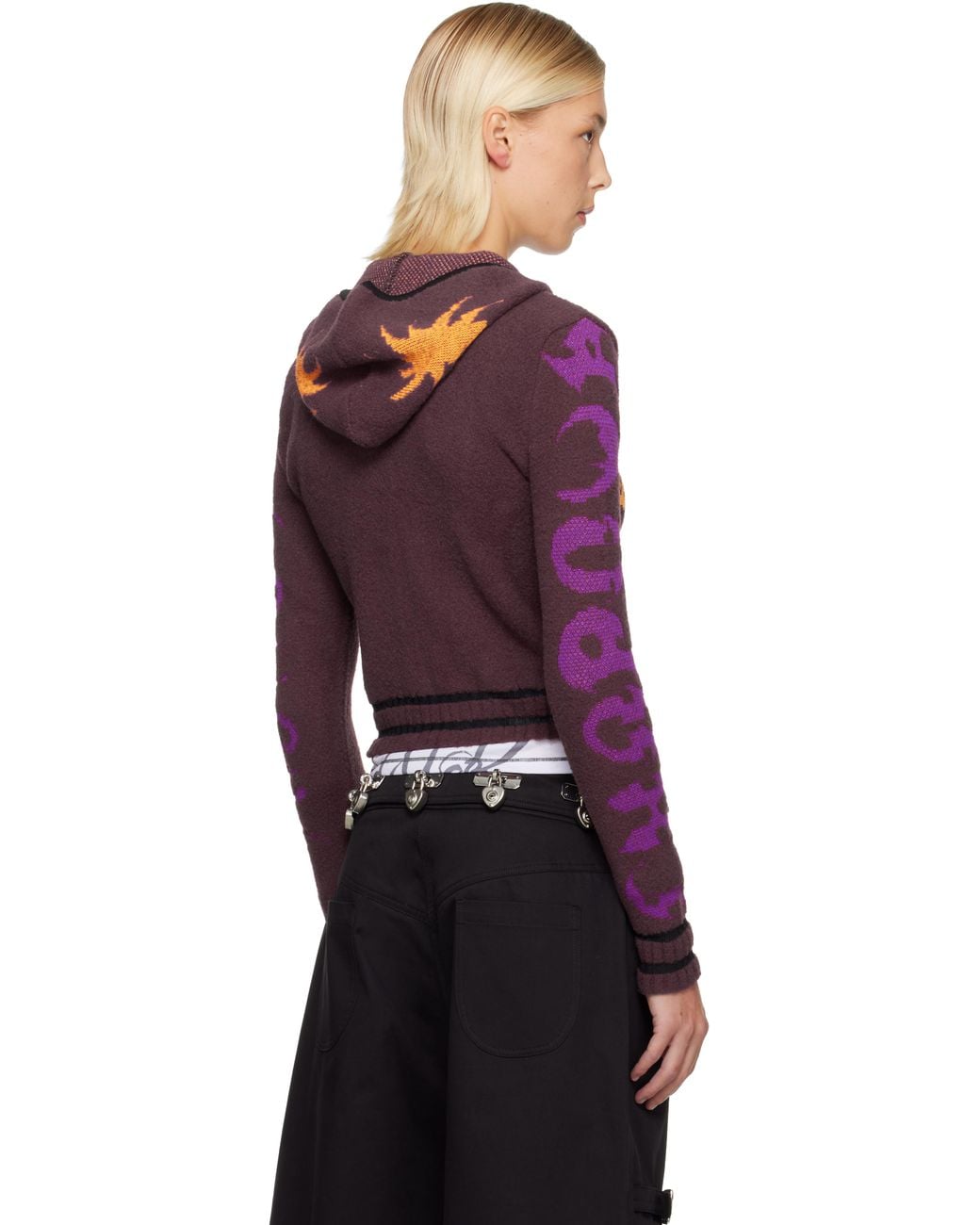 Chopova Lowena Tammie Jo Hoodie in Black | Lyst
