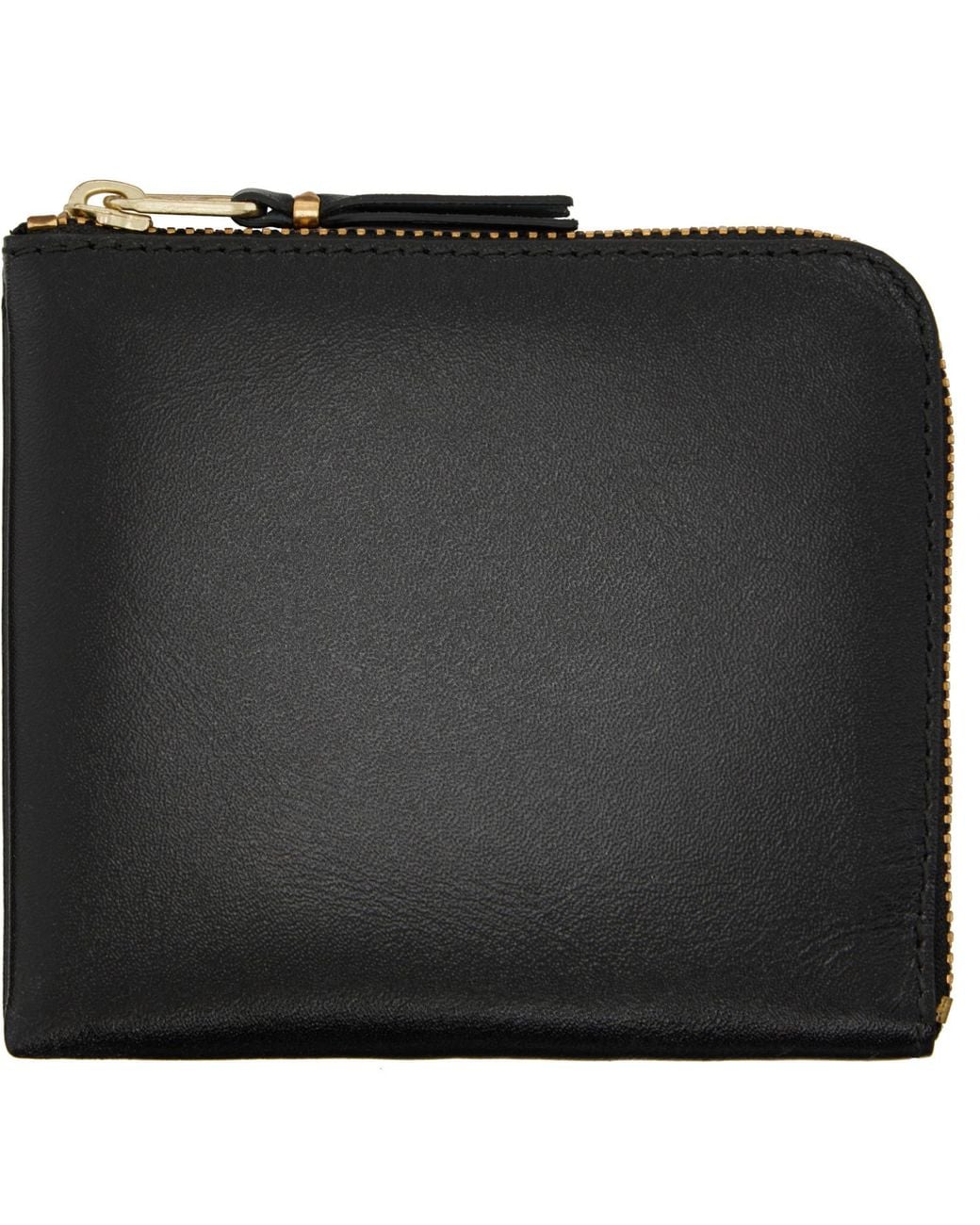 Comme des Garçons Black Classic Leather Wallet for men
