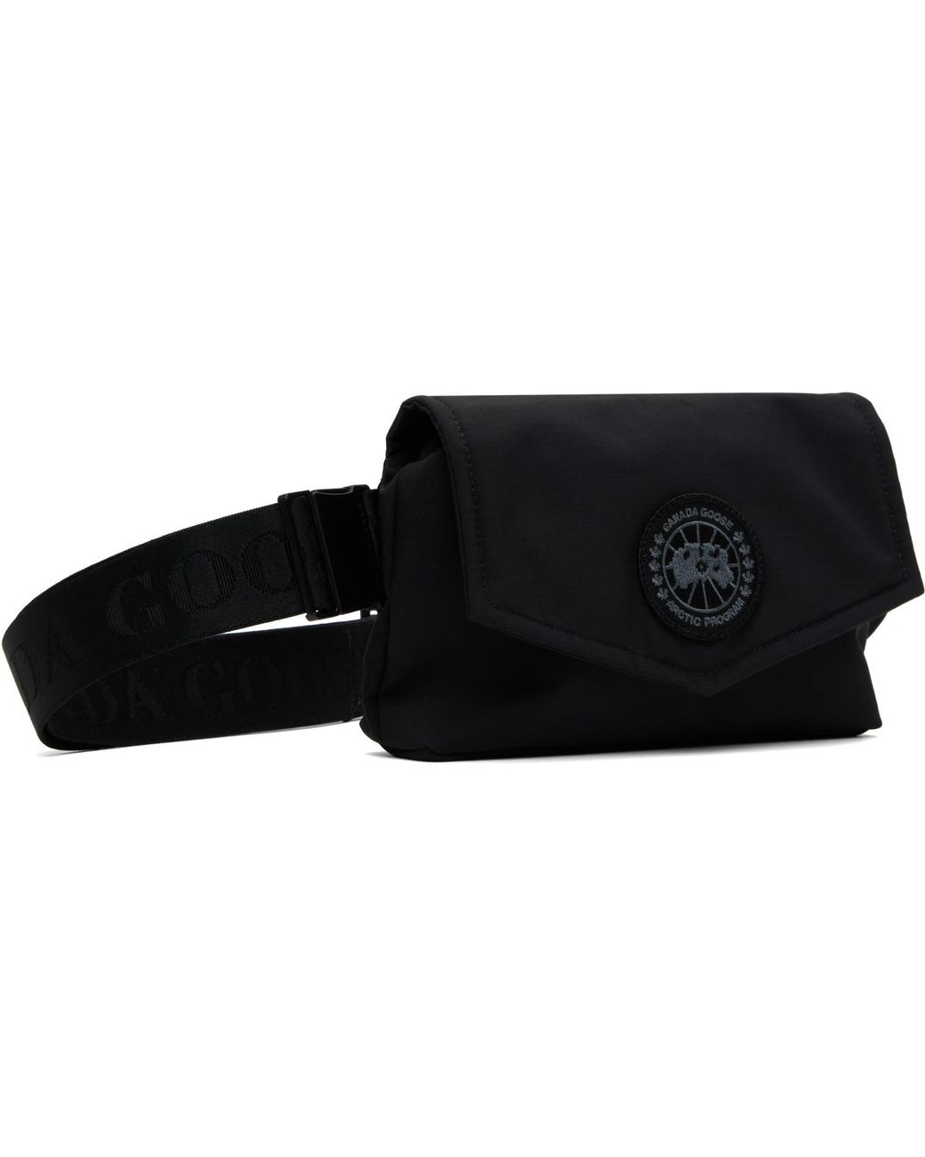 Canada Goose Black Mini Waistpack Belt Bag