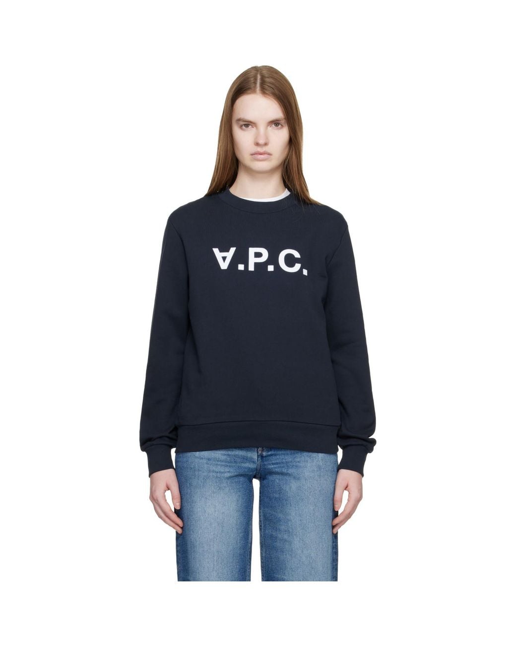 A.P.C. Black Standard Grand 'vpc' Sweatshirt