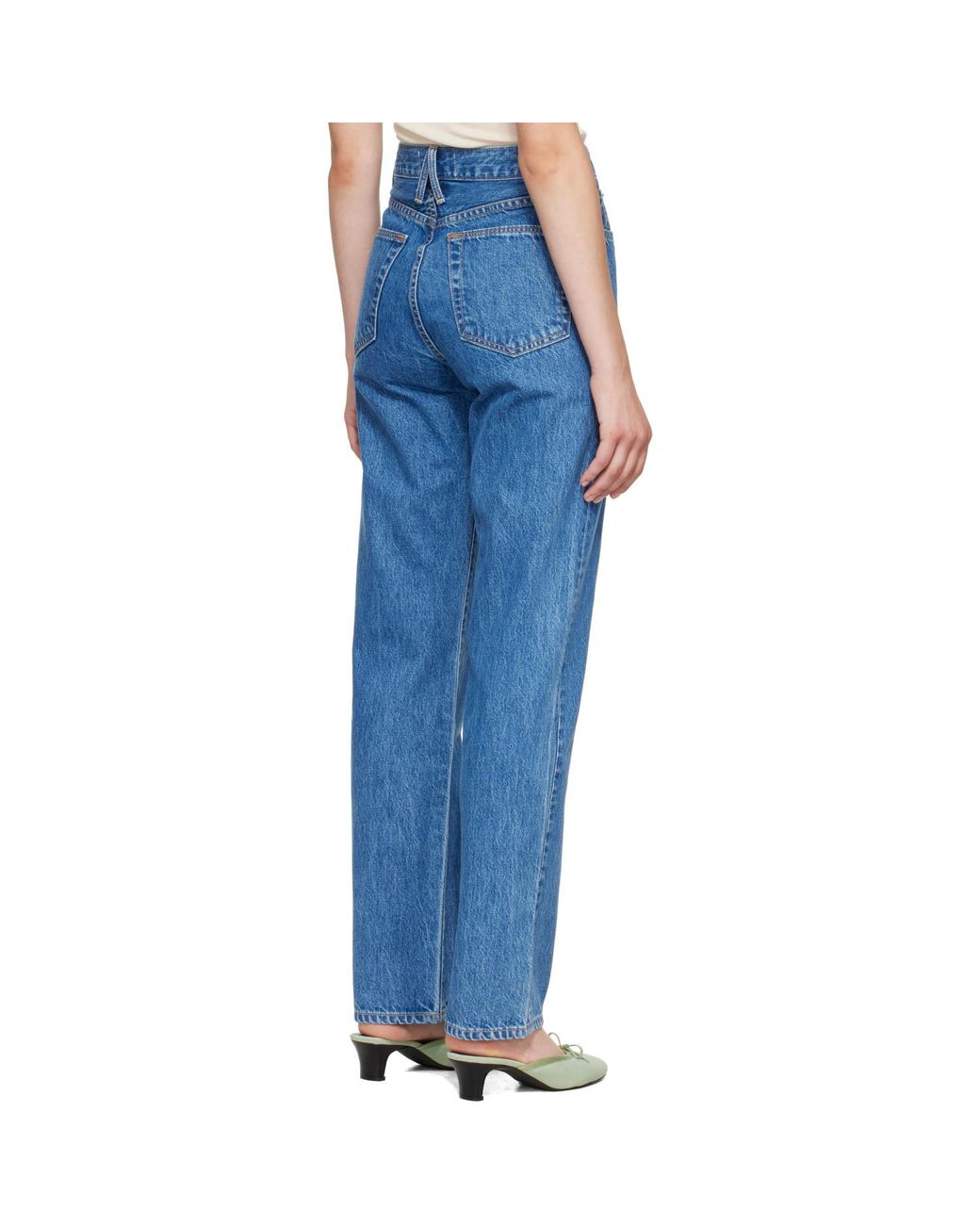 SLVRLAKE Denim Blue London Jeans