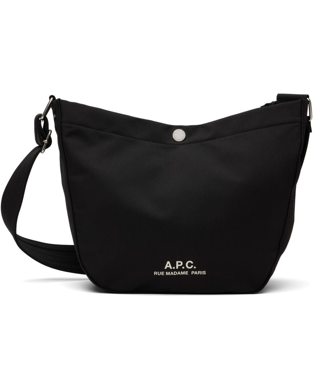 A.P.C. Black Journal Small Satchel