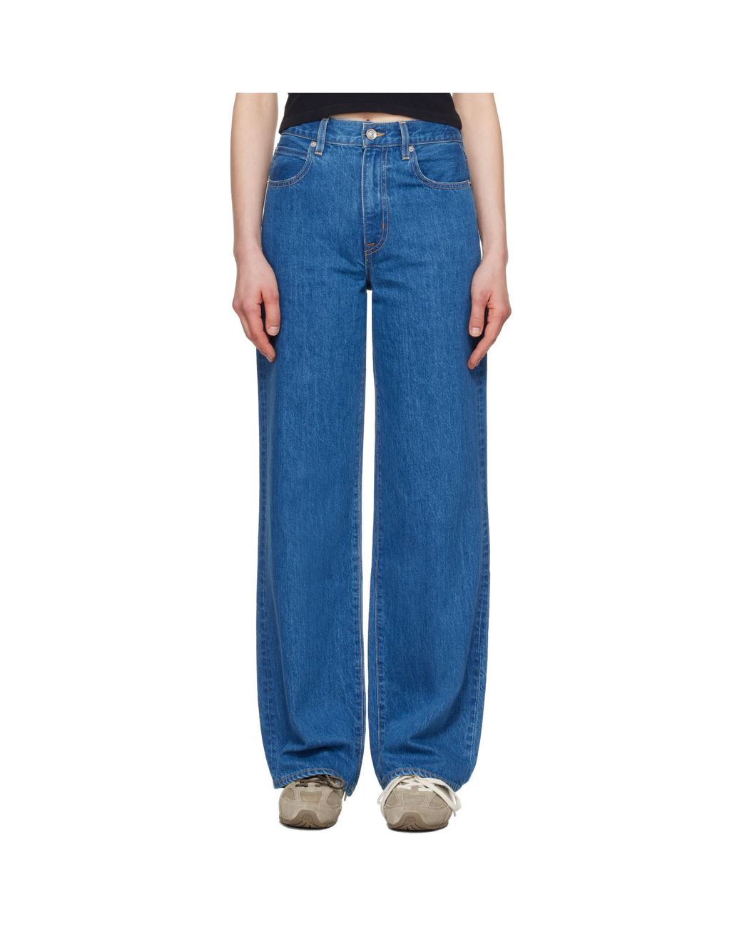 SLVRLAKE Denim Blue Grace Jeans
