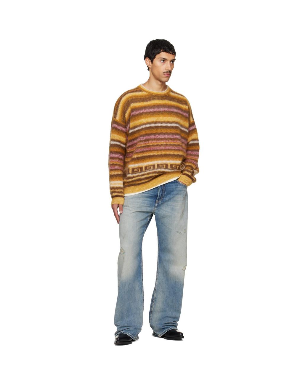 Isabel Marant Metallic Tan & Scolan Sweater for men