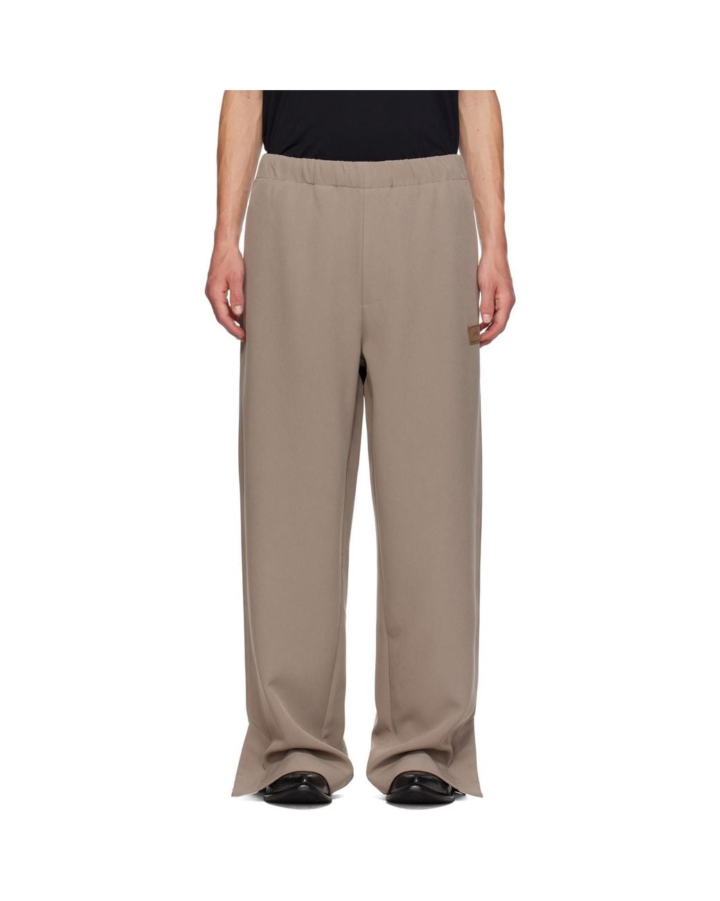 Amiri Natural '' Patch Cady Sweatpants for men