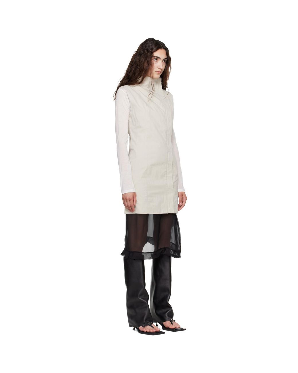 Belle Anna White Secrets Minidress