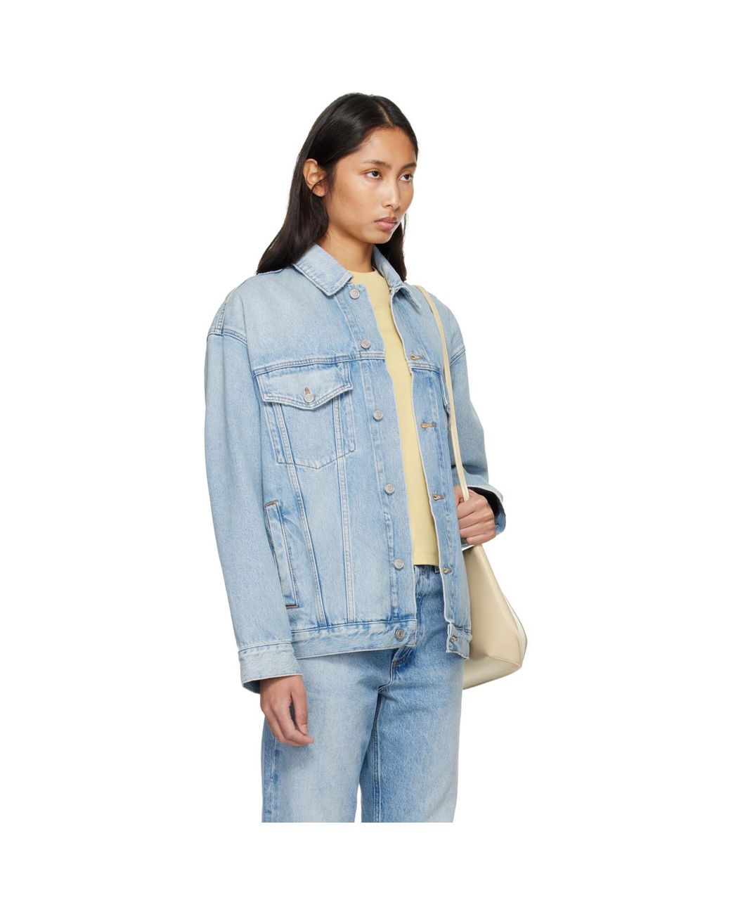 Agolde Blue Evin Denim Jacket
