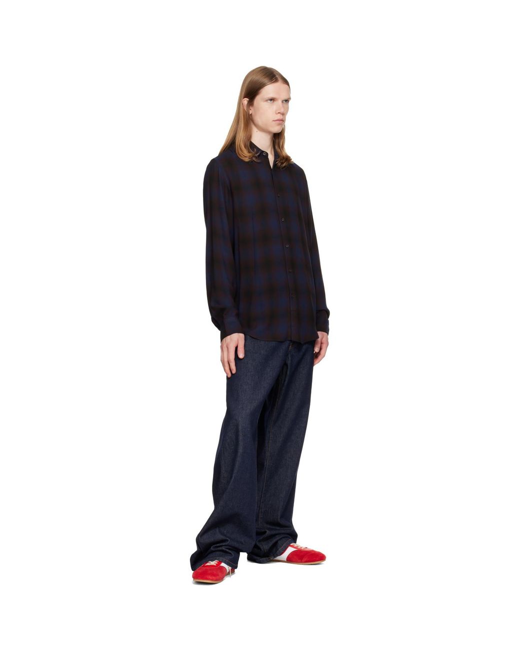 Dries Van Noten Black Classic Viscose Shirt for men