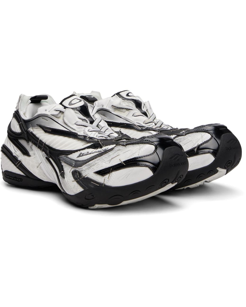 Balenciaga Black Soleless Sneakers for men