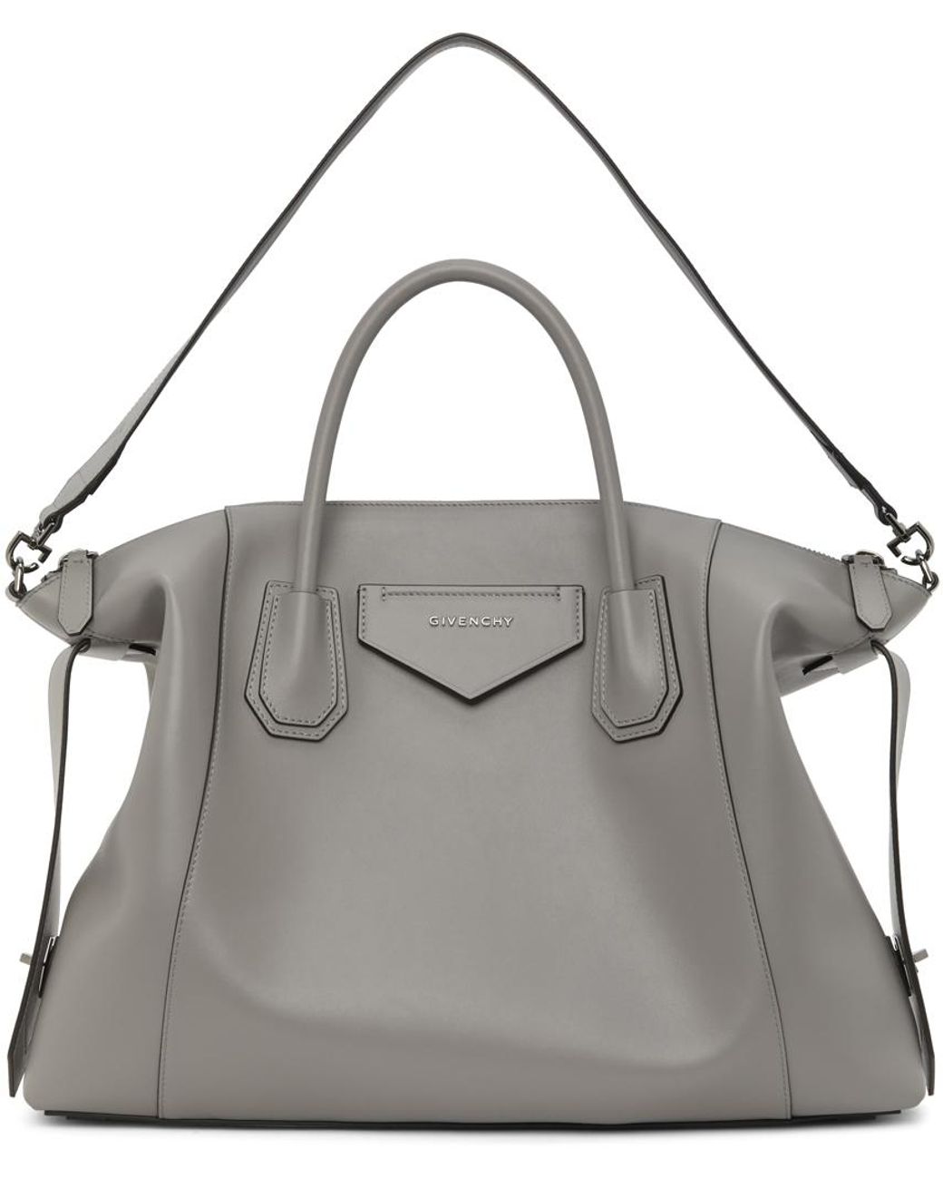 givenchy antigona pearl grey