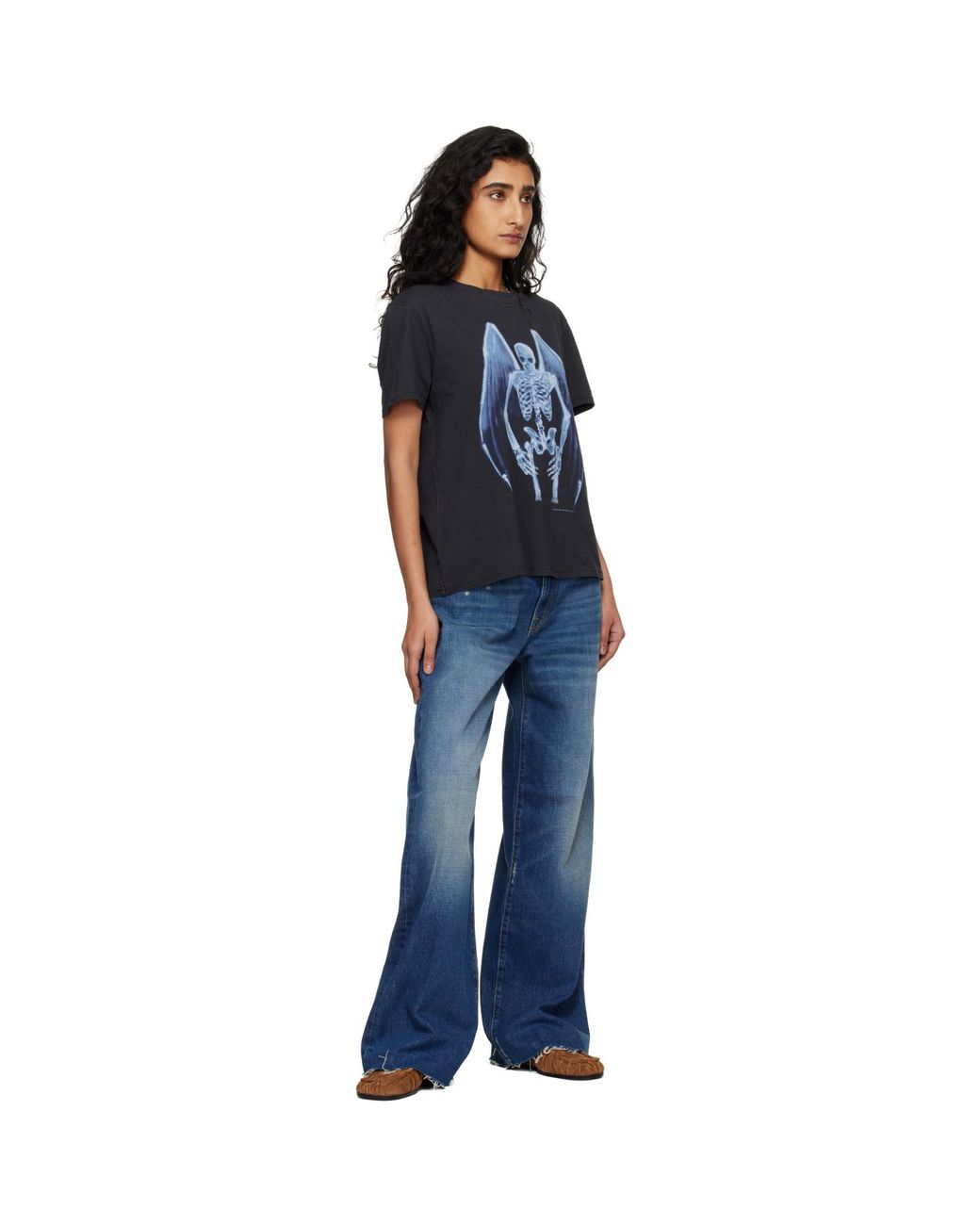 R13 Blue D'Arcy Loose Jeans