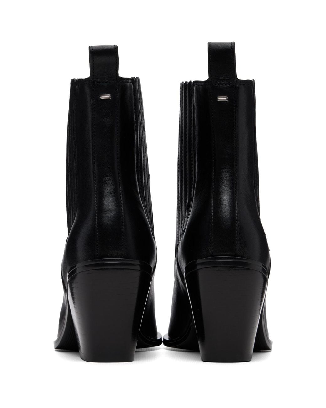 Rag & Bone Black Newbury Leather Chelsea Boots