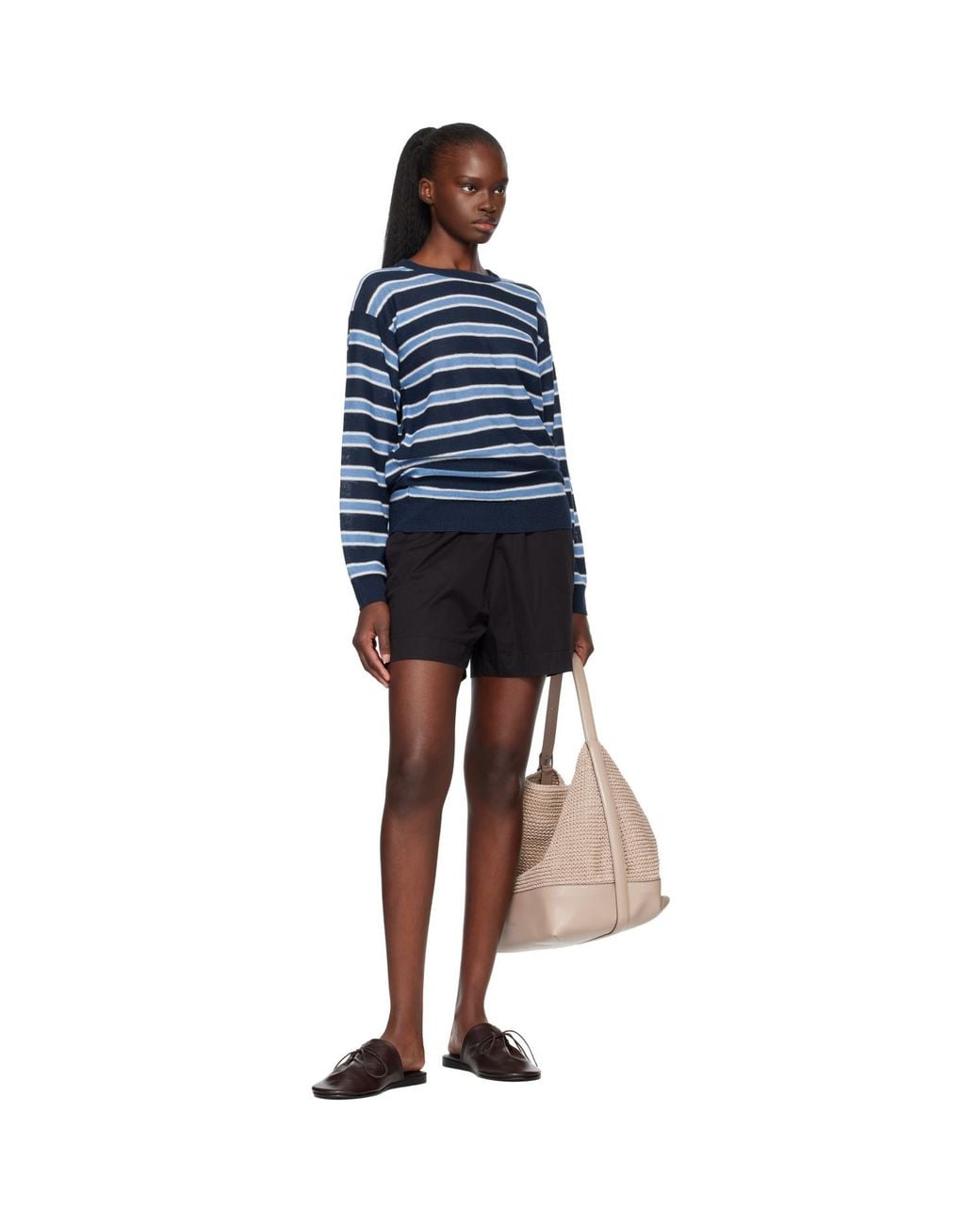 NOTHING WRITTEN Black Yaphi Shorts