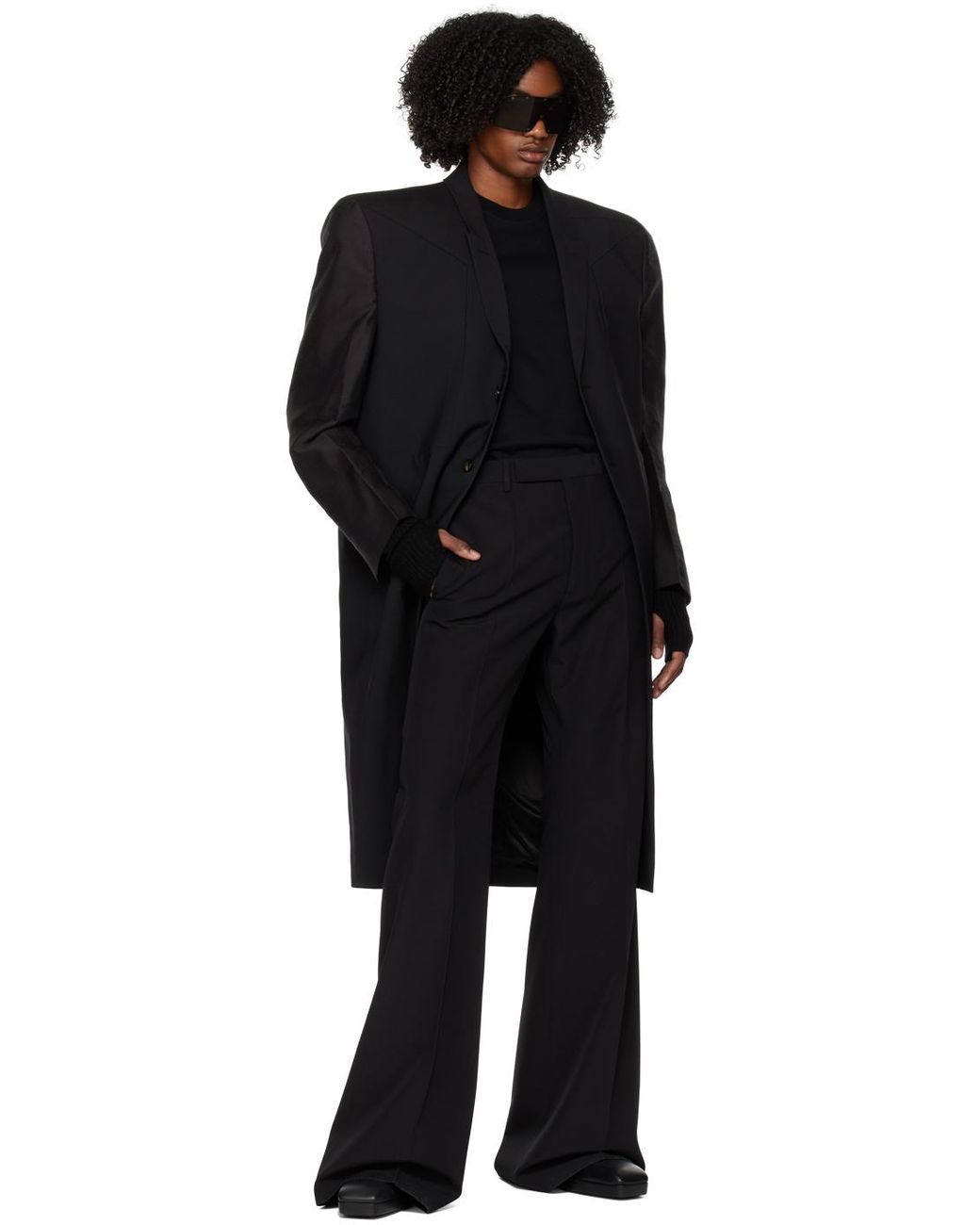 メンズ Rick Owens Heeled Sliver チェルシーブーツ ブラック | Lyst メンズ Rick Owens Heeled Sliver チェルシーブーツ ブラック | Lyst