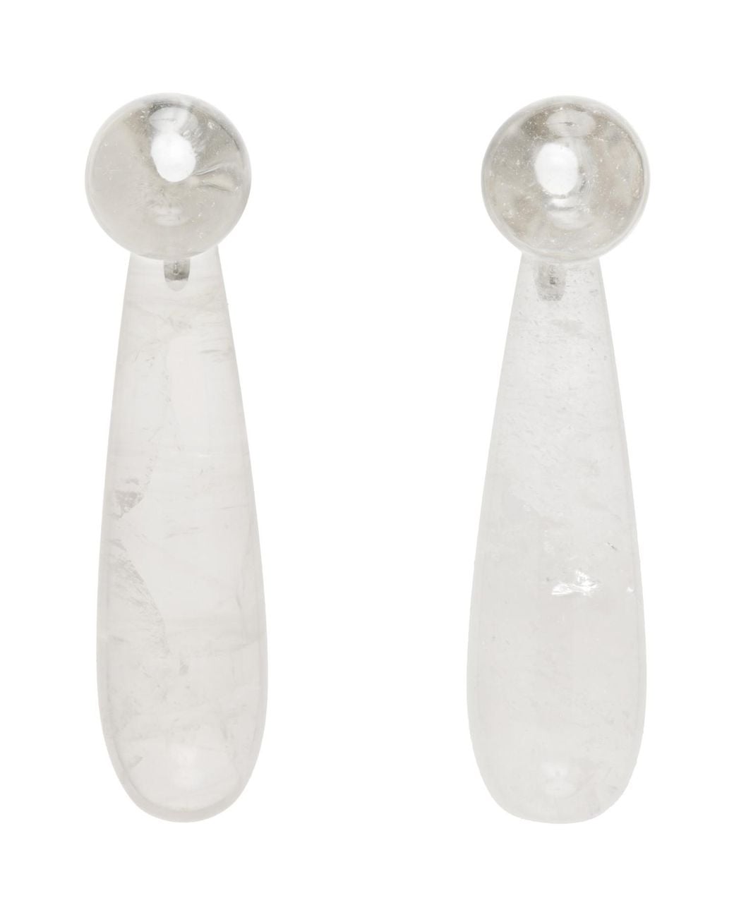 Sophie Buhai White Small Angelika Earrings
