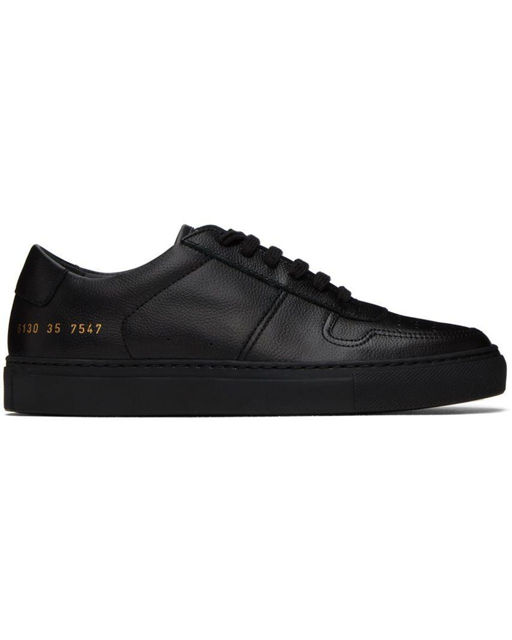 Common Projects Bball Classic Low Sneakers in Black | Lyst