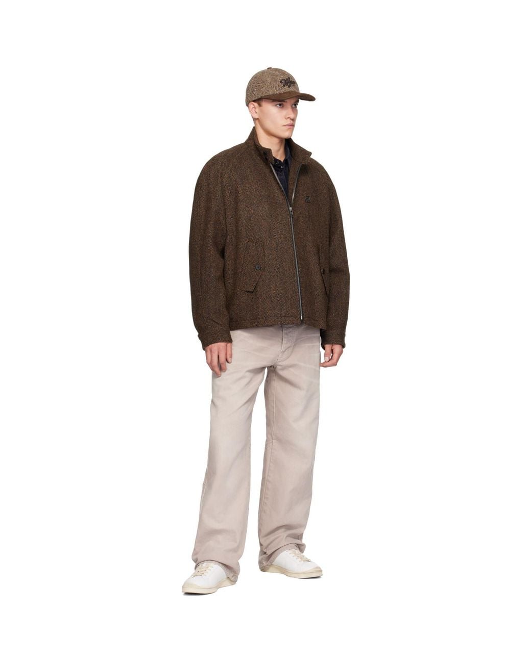 Wooyoungmi Brown Wool Jacket for men