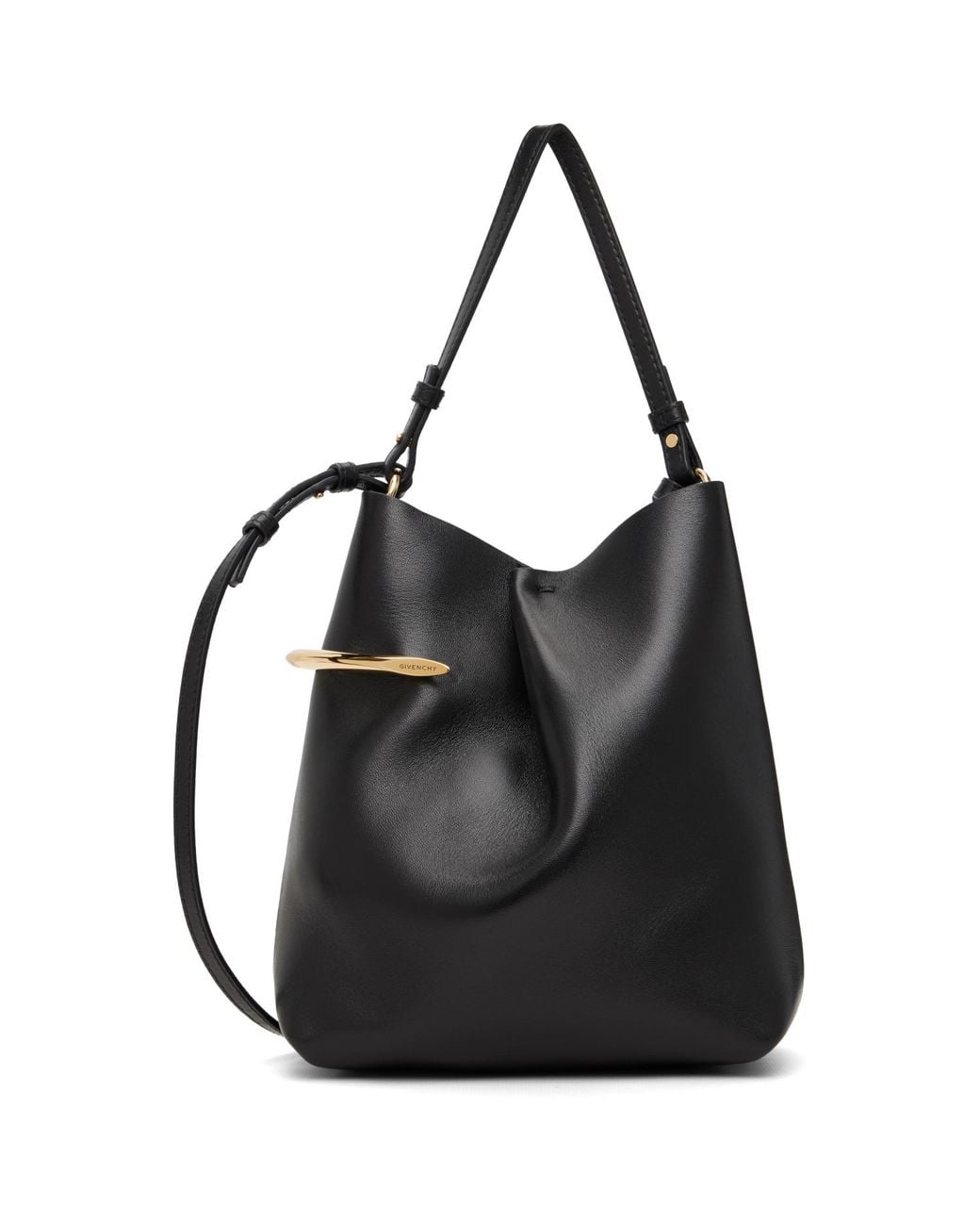 Givenchy Black 'Pinch Me' Pouch Bag
