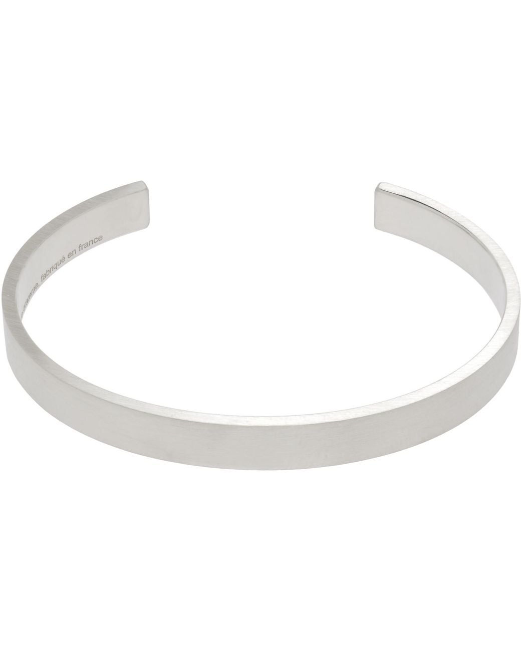 Le Gramme Black Ribbon '21G' Bracelet for men