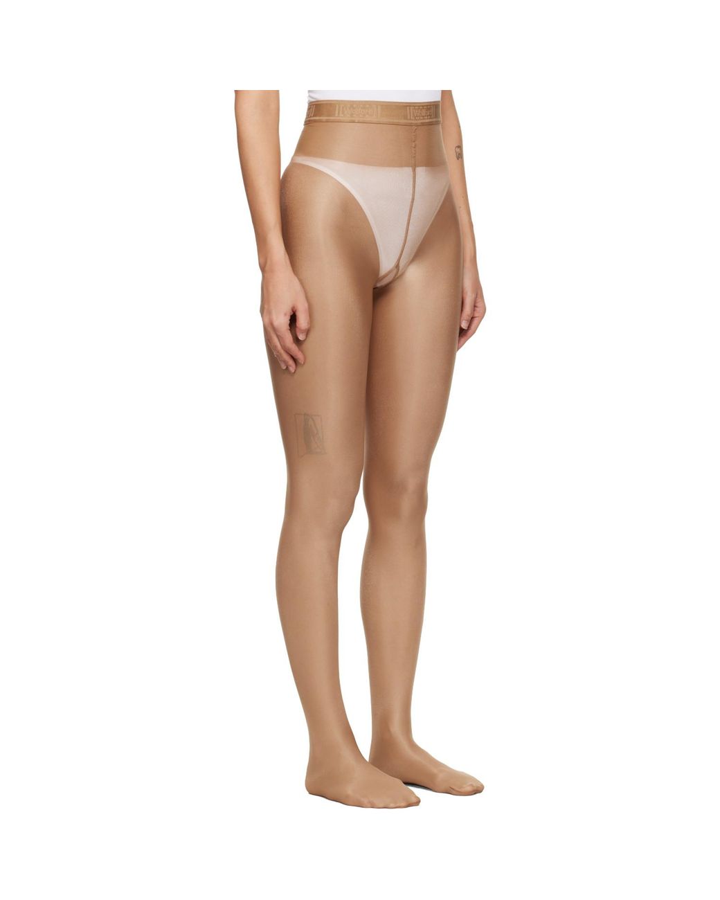 Wolford Multicolor Tan Neon 40 Tights