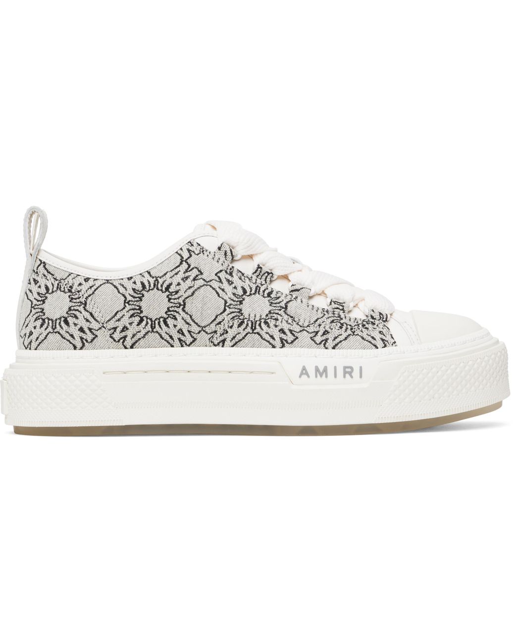 Amiri Ma Quad Jacquard Court Low Sneakers in Black for Men