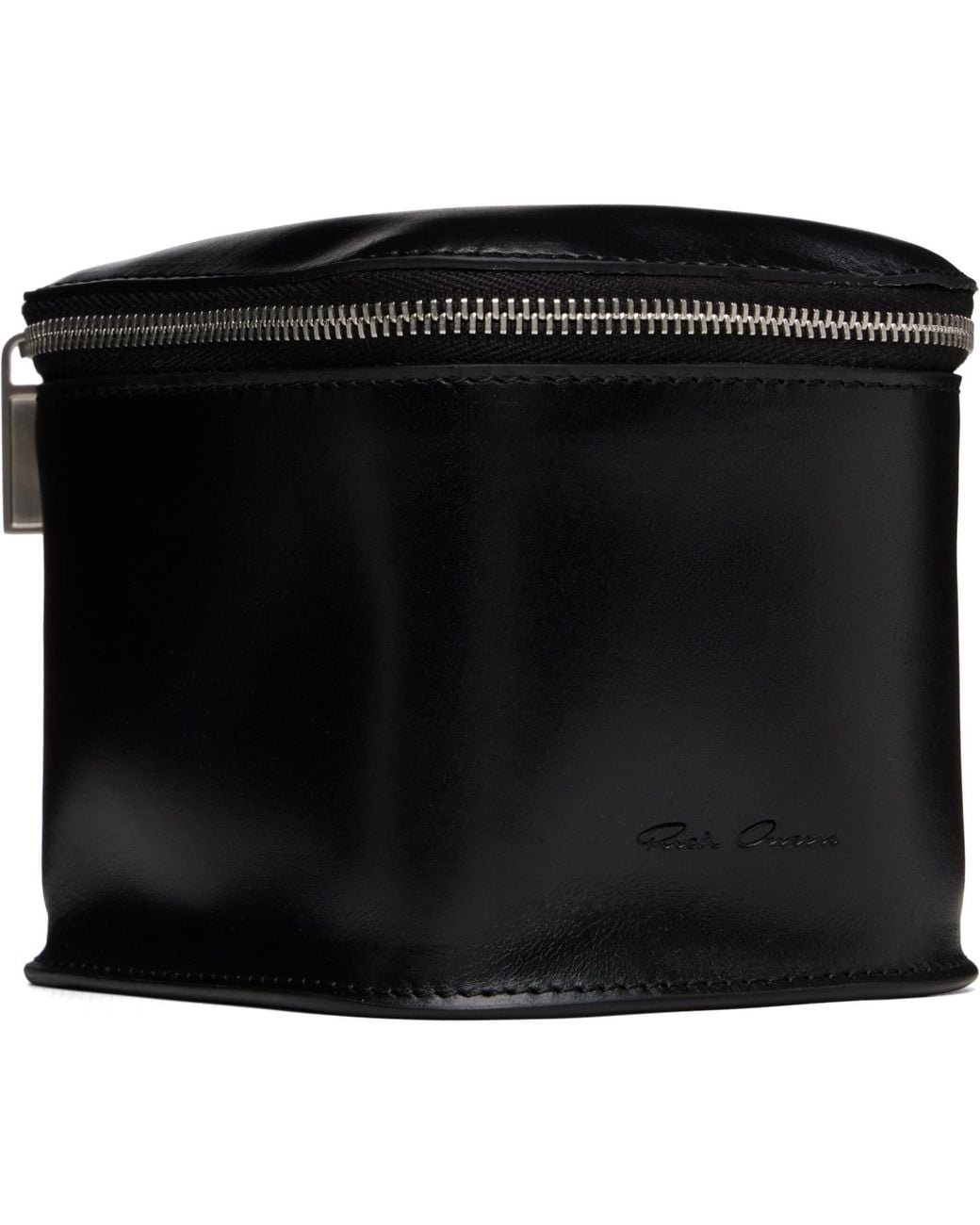 Rick Owens Black Tower Small Beauty Bag for men
