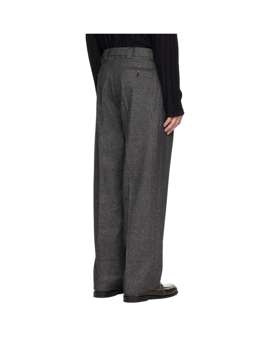 mfpen Gray Service Trousers for men