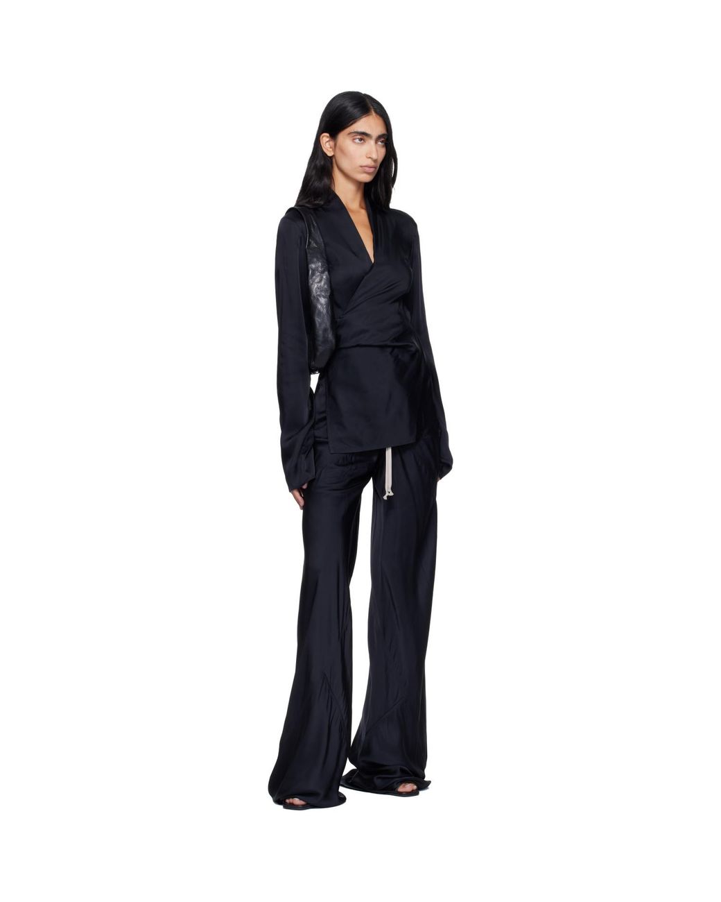 Rick Owens Black Tower Disco Gemini Bag