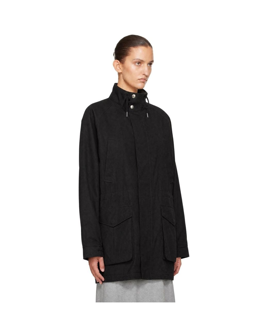 DUNST Black Modern Field Jacket