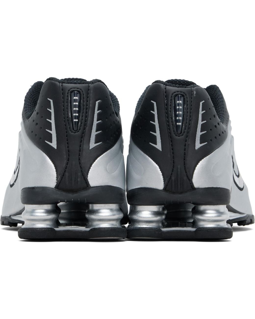 Nike Black Shox R4 Sneakers for men