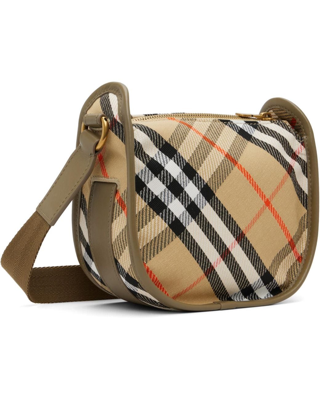 Burberry Black Mini B Clip Messenger Bag