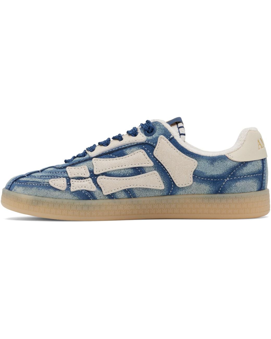 Amiri Blue Pacific Football Sneakers