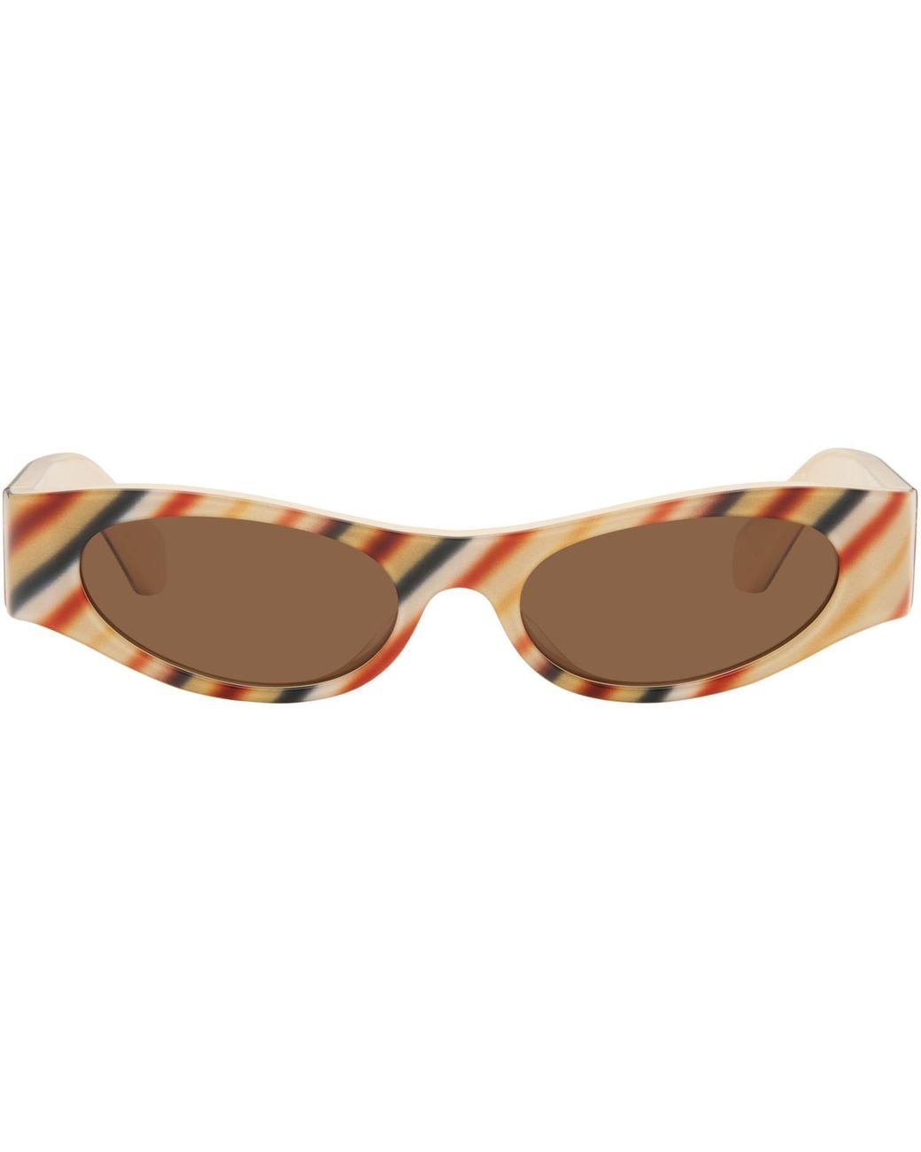 Loewe Brown Flash Slim Cateye Sunglasses for men