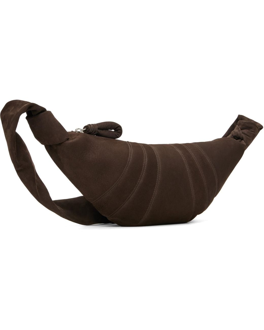Lemaire Brown Small Croissant Bag for men
