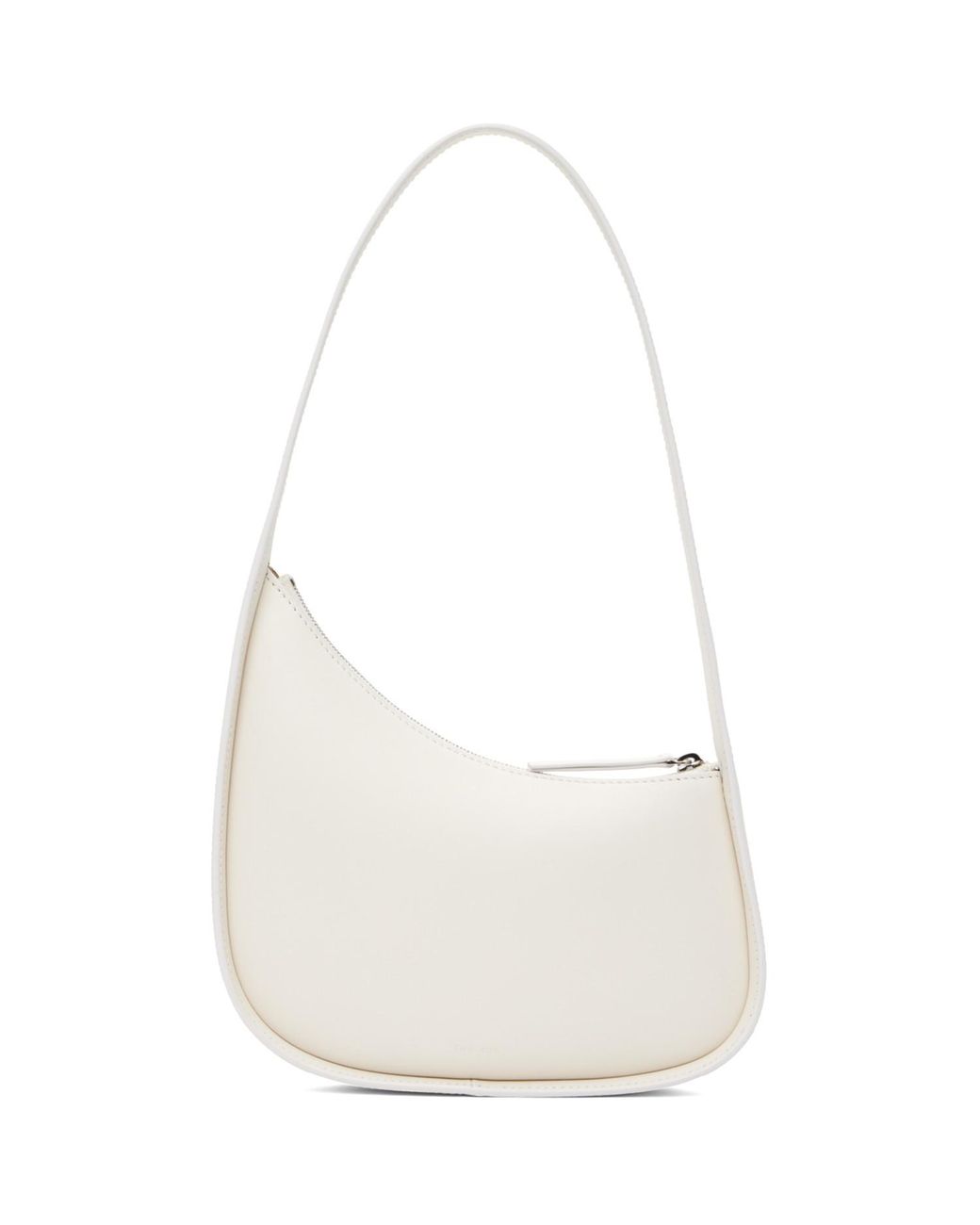 The Row White Off- Half Moon Bag