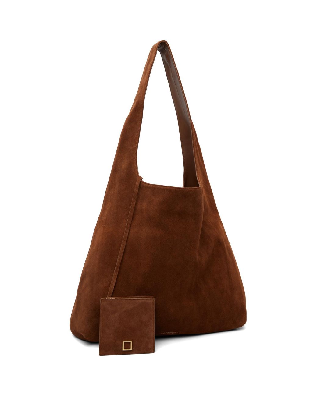 Wooyoungmi Brown Suede Tote for men
