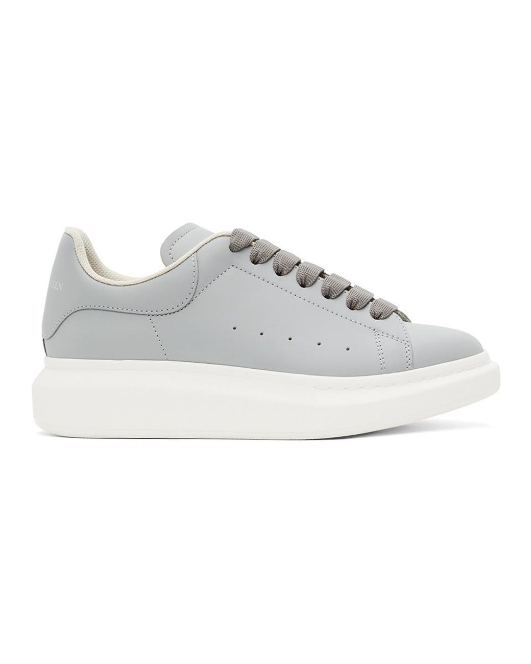 alexander mcqueen grey sneakers